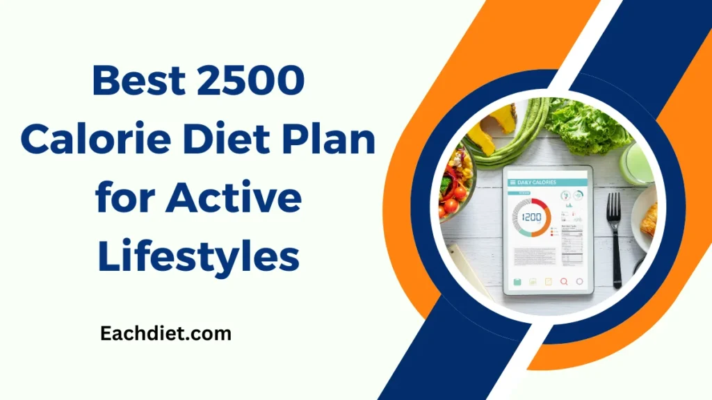 2500 Calorie Diet Plan